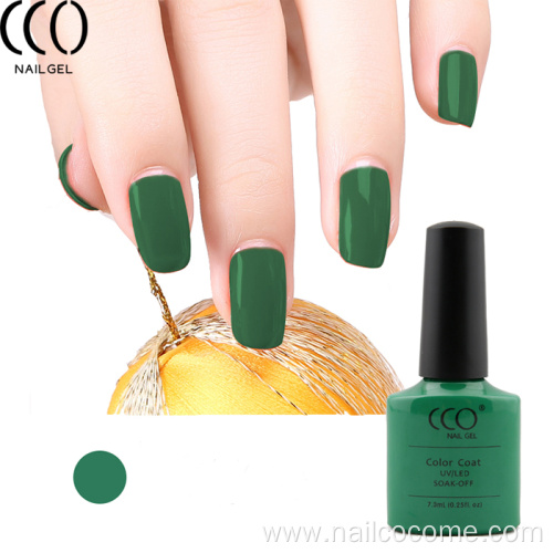 CCO Hot Sale Wholesale Natural CCO Mini 7.3ml Soak Off Nail Polish Colors